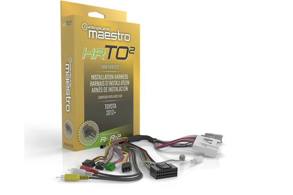  HRN-HRR-TO2 / PLUG & PLAY T-HARNESS FOR TO2 TOYOTA VEHICLES WITH HU CONNECTORS